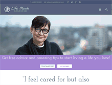Tablet Screenshot of lifemoodscoaching.com